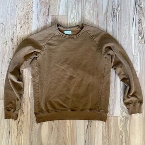 Bridge & Burn Men’s Sweatshirt Size Large, Organic Cotton Blend, Raglan Sleeve